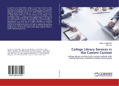 College Library Services in the Current Context: College Library Services in the Current Context: With Special Reference to Birbhum District, West Bengal