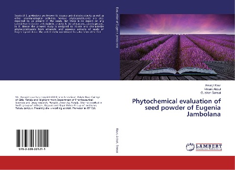 Phytochemical evaluation of seed powder of Eugenia Jambolana