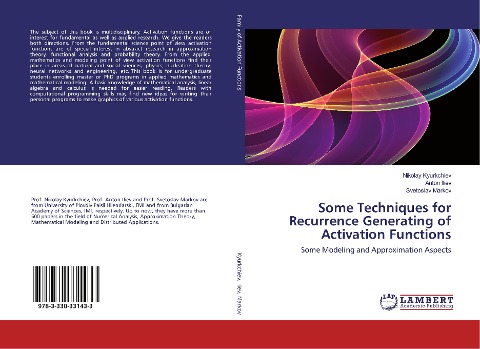Some Techniques for Recurrence Generating of Activation Functions: Some Modeling and Approximation Aspects