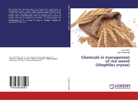 Chemicals in management of rice weevil (Sitophilus oryzae)