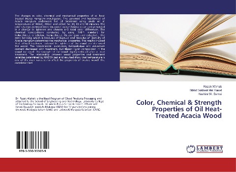 Color, Chemical & Strength Properties of Oil Heat-Treated Acacia Wood