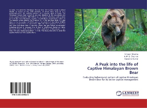 A Peak into the life of Captive Himalayan Brown Bear: Evaluating behavioural pattern of captive Himalayan Brown Bear for its better captive management