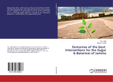 Outcomes of the Govt. Interventions for the Gujjar & Bakerwal of Jammu