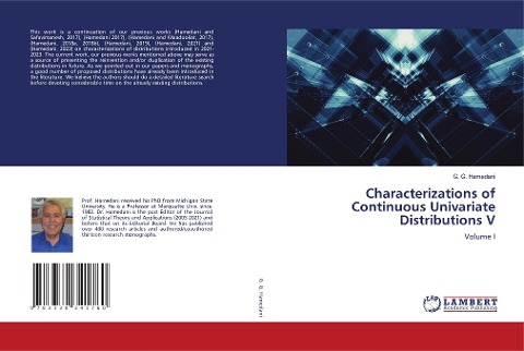 Characterizations of Continuous Univariate Distributions V: Volume I
