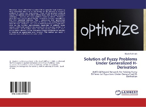 Solution of Fuzzy Problems Under Generalized H-Derivation: Artificial Neural Network For Solving Fuzzy Differential Equations Under Generalized H- Derivation