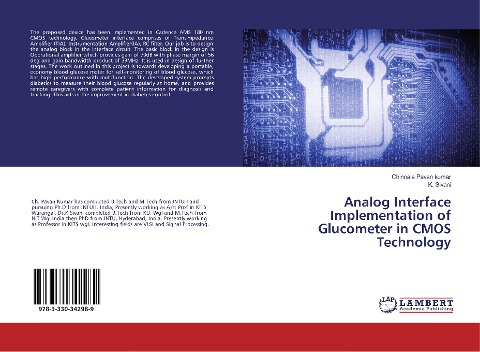 Analog Interface Implementation of Glucometer in CMOS Technology
