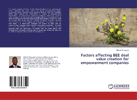 Factors affecting BEE deal value creation for empowerment companies