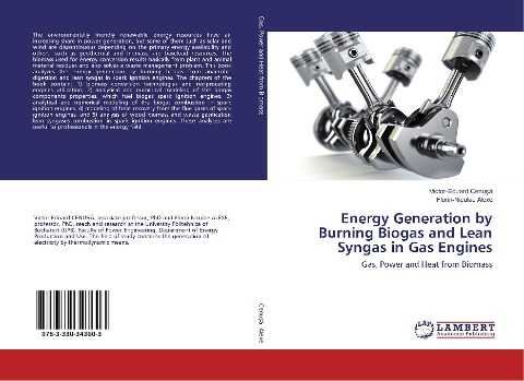 Energy Generation by Burning Biogas and Lean Syngas in Gas Engines: Gas, Power and Heat from Biomass