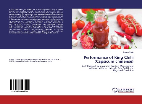Performance of King Chilli (Capsicum chinense): As Influenced by Integrated Nutrient Management with and Without Liming in Acid Soil Under Nagaland Condition