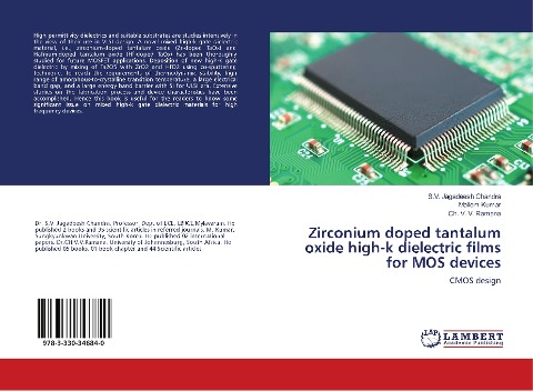 Zirconium doped tantalum oxide high-k dielectric films for MOS devices: CMOS design