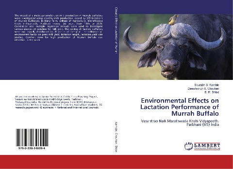 Environmental Effects on Lactation Performance of Murrah Buffalo: Vasantrao Naik Marathwada Krishi Vidyapeeth, Parbhani (MS) India