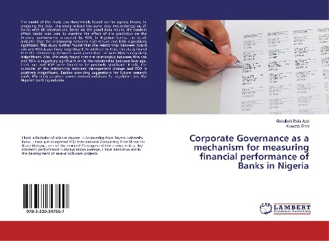 Corporate Governance as a mechanism for measuring financial performance of Banks in Nigeria