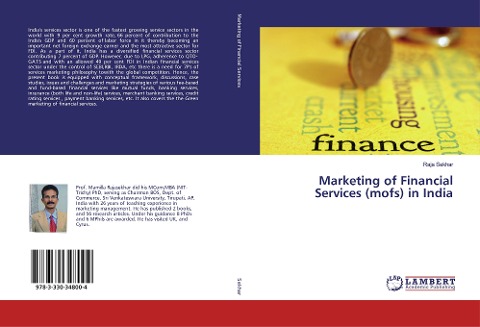 Marketing of Financial Services (mofs) in India