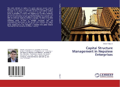 Capital Structure Management in Nepalese Enterprises