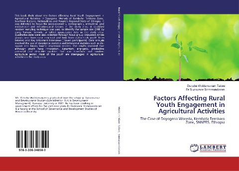 Factors Affecting Rural Youth Engagement in Agricultural Activities: The Case of Doyogena Woreda, Kembata Tembaro Zone, SNNPRS, Ethiopia