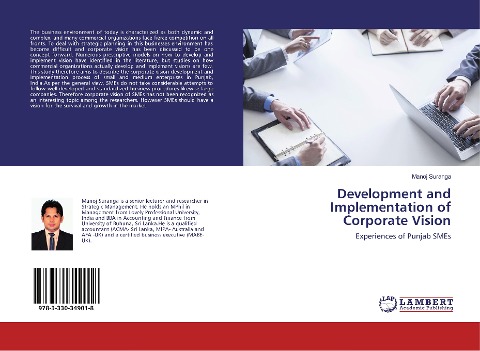 Development and Implementation of Corporate Vision: Experiences of Punjab SMEs