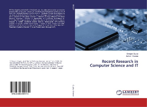 Recent Research in Computer Science and IT