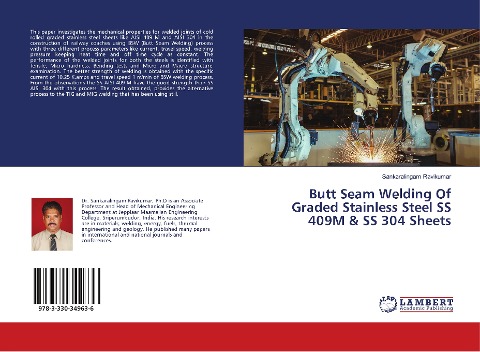 Butt Seam Welding Of Graded Stainless Steel SS 409M & SS 304 Sheets