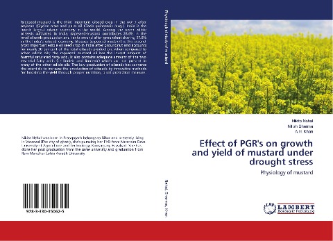 Effect of PGRs on growth and yield of mustard under drought stress: Physiology of mustard
