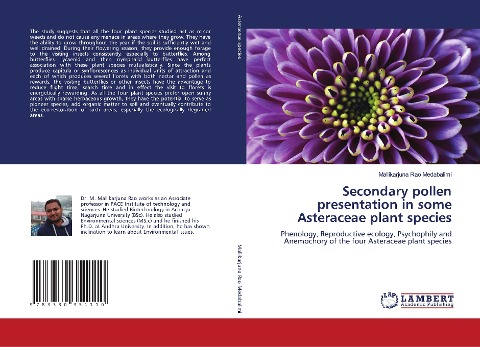 Secondary pollen presentation in some Asteraceae plant species: Phenology, Reproductive ecology, Psychophily and Anemochory of the four Asteraceae plant species