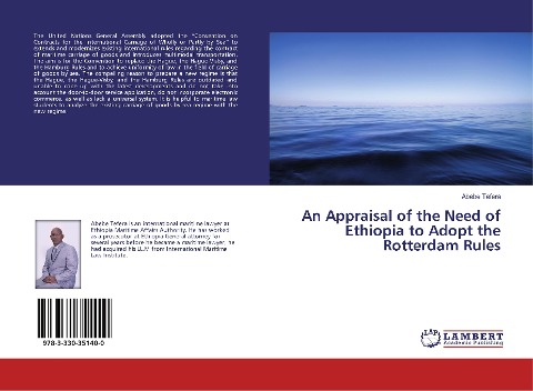 An Appraisal of the Need of Ethiopia to Adopt the Rotterdam Rules