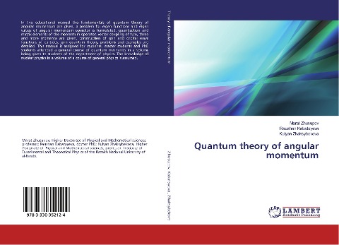 Quantum theory of angular momentum