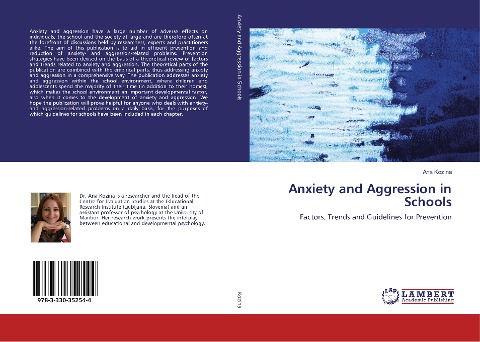 Anxiety and Aggression in Schools: Factors, Trends and Guidelines for Prevention