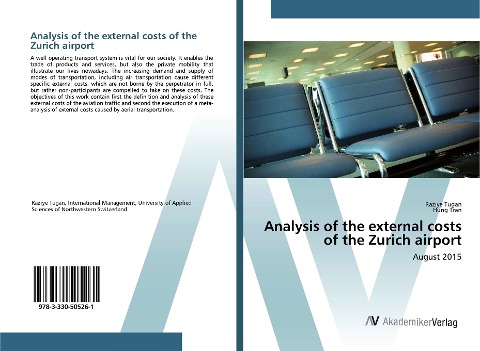 Analysis of the external costs of the Zurich airport: August 2015