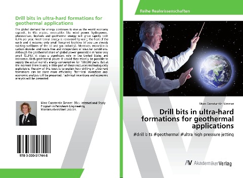 Drill bits in ultra-hard formations for geothermal applications: #drill bits #geothermal #ultra high pressure jetting