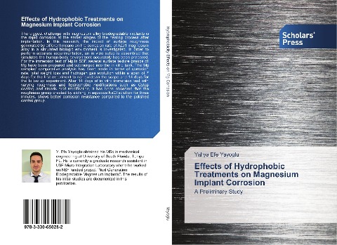 Effects of Hydrophobic Treatments on Magnesium Implant Corrosion: A Preliminary Study