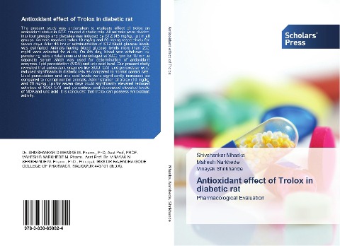 Antioxidant effect of Trolox in diabetic rat: Pharmacological Evaluation
