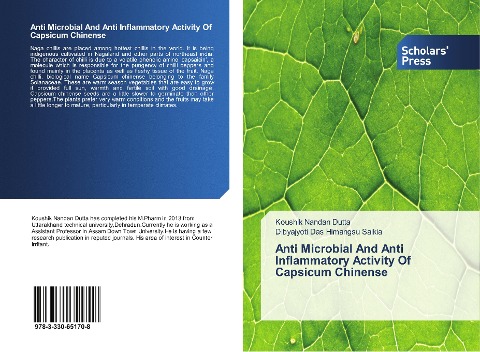 Anti Microbial And Anti Inflammatory Activity Of Capsicum Chinense