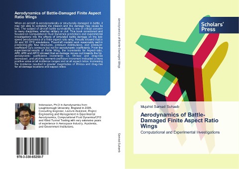 Aerodynamics of Battle-Damaged Finite Aspect Ratio Wings: Computational and Experimental Investigations