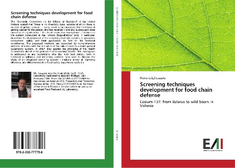 Screening techniques development for food chain defense: Cesium-137: from Belarus to wild boars in Valsesia