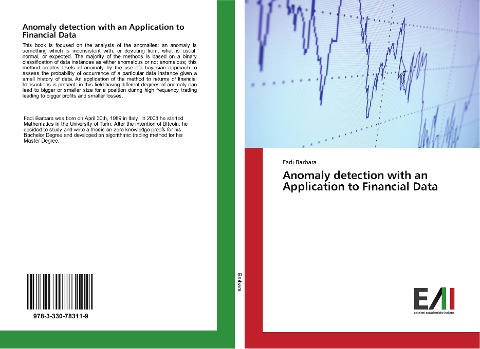 Anomaly detection with an Application to Financial Data