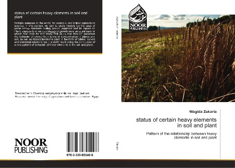 status of certain heavy elements in soil and plant: Pattern of the relationship between heavy elements in soil and plant