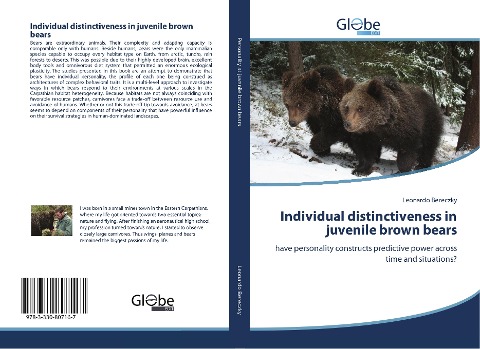 Individual distinctiveness in juvenile brown bears: have personality constructs predictive power across time and situations?