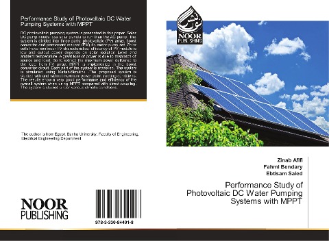 Performance Study of Photovoltaic DC Water Pumping Systems with MPPT