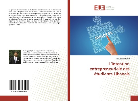 Lintention entrepreneuriale des étudiants Libanais