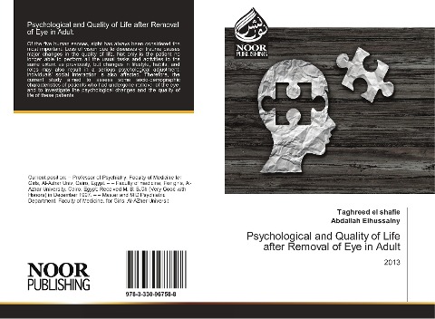 Psychological and Quality of Life after Removal of Eye in Adult: 2013