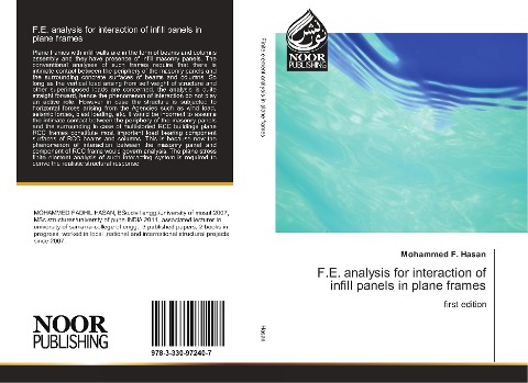 F.E. analysis for interaction of infill panels in plane frames: first edition