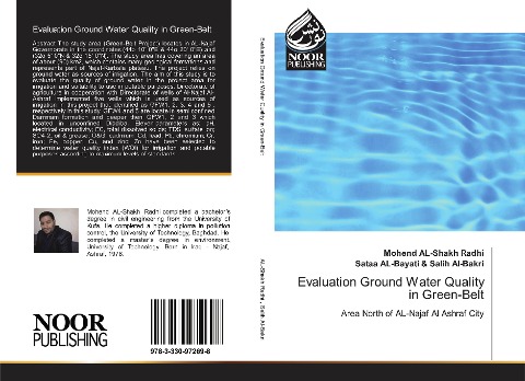 Evaluation Ground Water Quality in Green-Belt: Area North of AL-Najaf Al Ashraf City