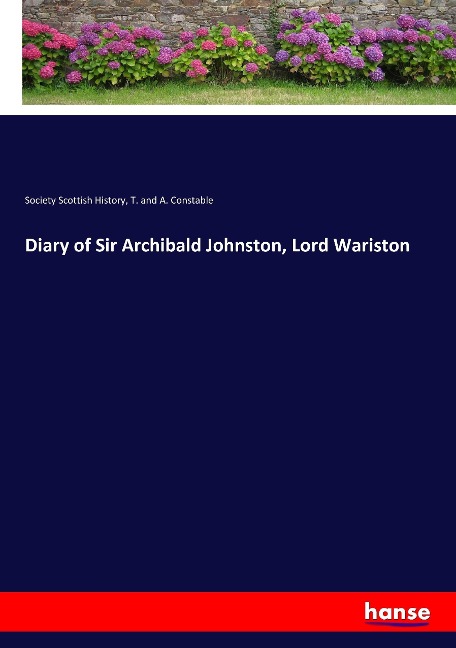 Diary of Sir Archibald Johnston, Lord Wariston