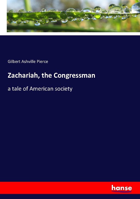 Zachariah, the Congressman: a tale of American society