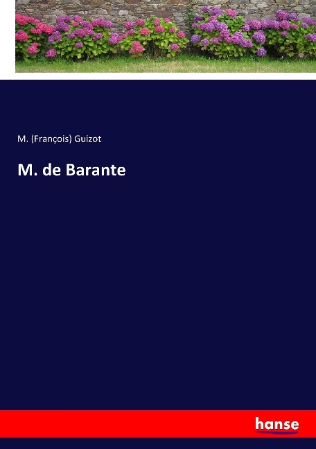 M. de Barante