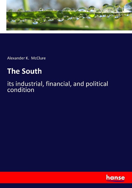 The South: its industrial, financial, and political condition