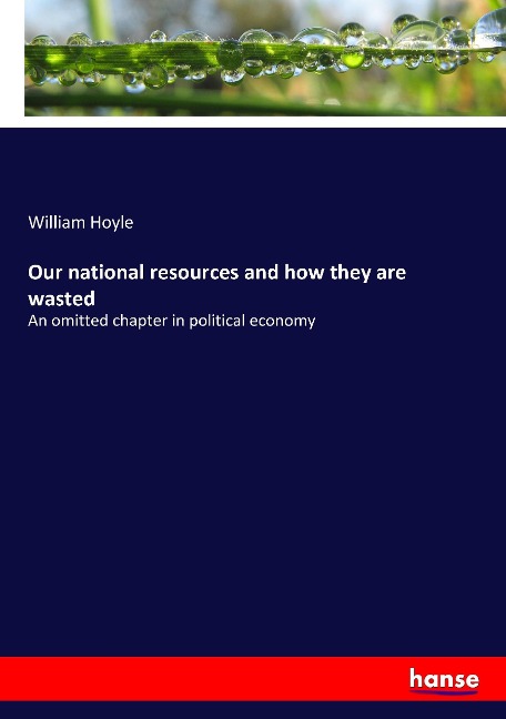 Our national resources and how they are wasted: An omitted chapter in political economy
