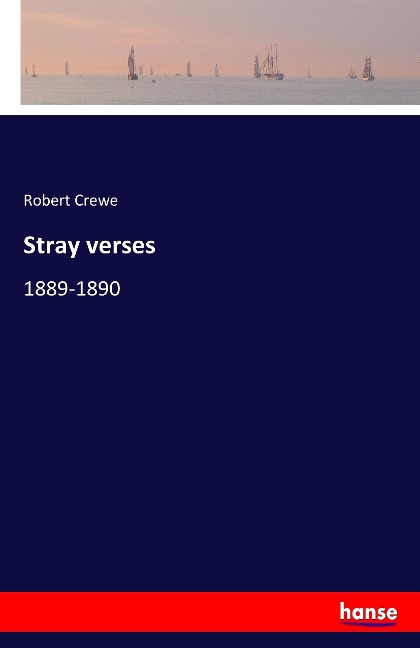Stray verses: 1889-1890