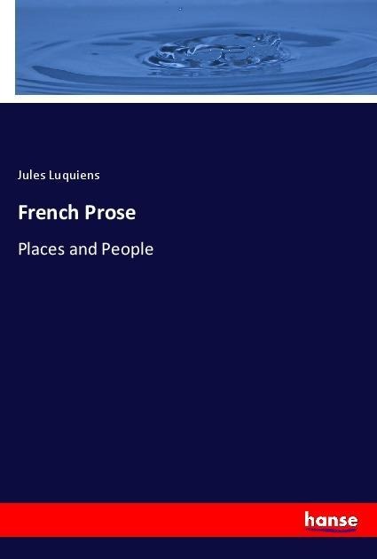 French Prose: Places and People