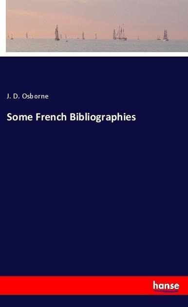Some French Bibliographies